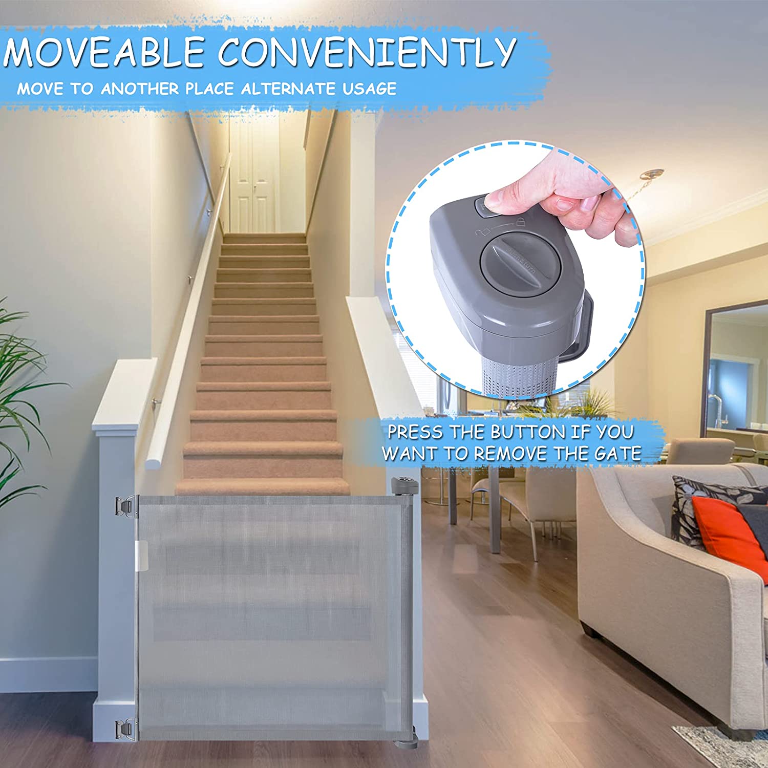 11 Best Retractable Baby Gate Review Care U Kiddo