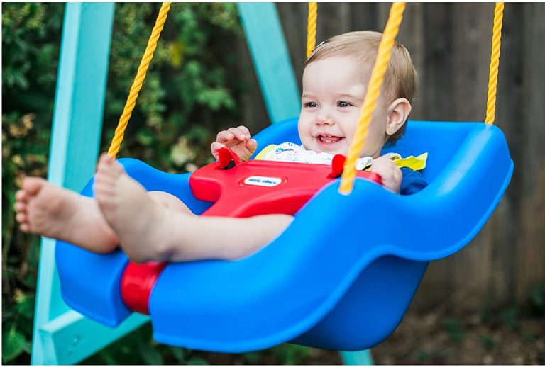 Little Tikes 2-in-1 Perfect For Baby and Toddler Swing-Set